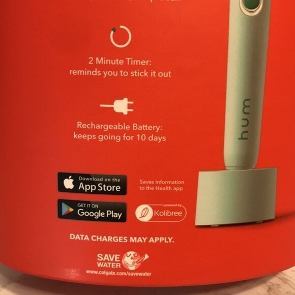 HUM by Colgate smart rechargeable toothbrush with Bluetooth and renewal paste - Picture 6 of 9